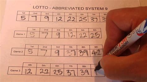 lotto 3 numbers